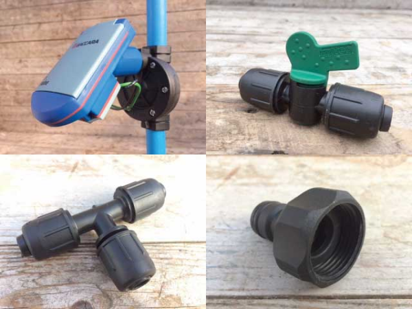 Should the dripper pipes be placed with holes facing upwards or downwards or does it not matter?