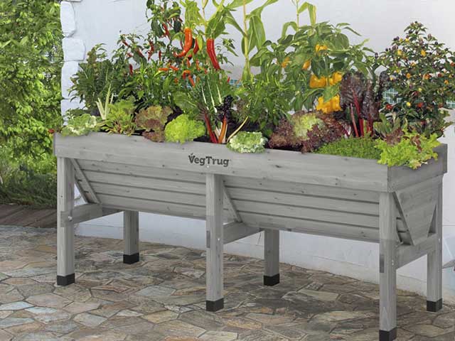 How many litres in a 1.8m Vegtrug? Or to put it another way how much compost does one of these planters take?