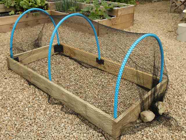 I already have the raised bed, can I purchase only the hoops, net and brackets