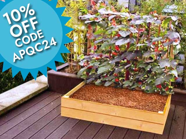 How much compost would I need for this raised bed?