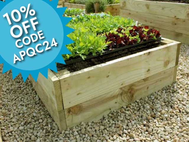 Hi, how much will 3 raised beds 6&rsquo;x3&rsquo;x21&rsquo;&rsquo; cost please?Many thanks.