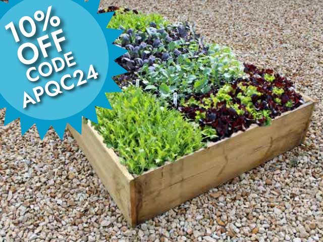 Hi, I want to put the raised bed in the part of the garden that has a patio (slabs of stone) as it's in the sunnier part of my garden. I want to grow fruit and vege. I do not really want to dig up grass as I want to maintain an area for my children to p...