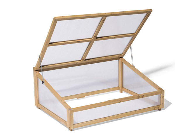 Can you tell me how the cold frame is attached to the vegtrug eg clips, bolts etc? And if it easy to remove for the summer months. Kind regardsMichelle