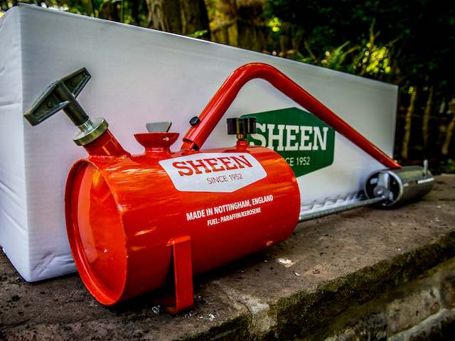 No pressure after pumping Sheen burner