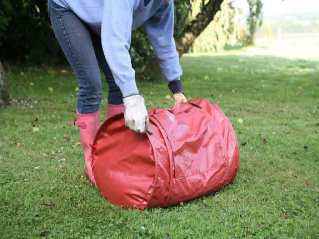 Can it be used to make leaf mulch?